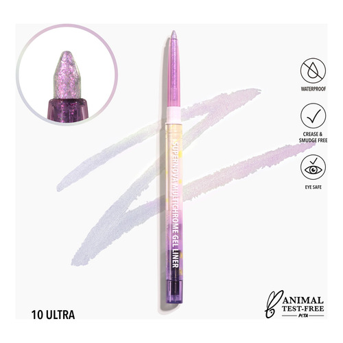 Moira Delineador En Gel Multicromático Supernova Ultra Efecto Multicromático