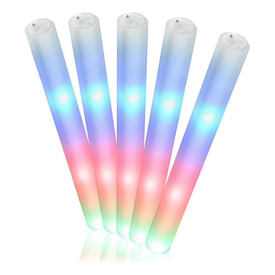 Barras Luminosas Tubos De Espuma Con Leds Multicolor X10 Ax®