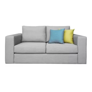 Sillon Sofa Cubo 2 Cuerpos Chenille Antidesgarro Premium