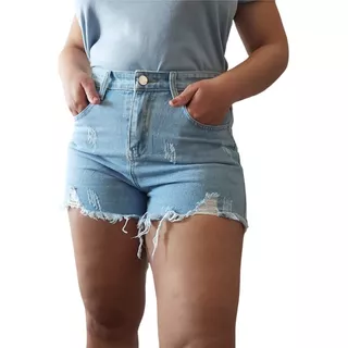 Short Jeans Mujer Mezclilla Denim D059 - Adcesorios