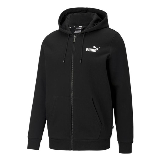 Campera Puma Hombre Ess Small Logo Fz Hoodie Fl Black