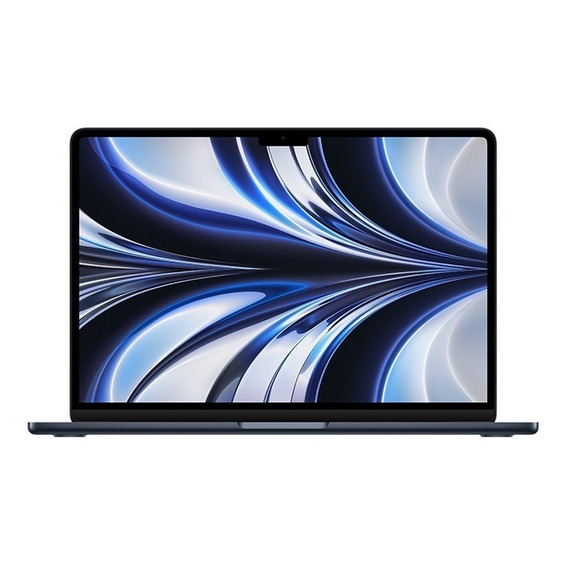 MacBook Air M2 2022 midnight 13.6", Apple M2  8GB de RAM 256GB SSD, Apple M2 10-Core GPU 2560x1664px macOS - Distribuidor Autorizado