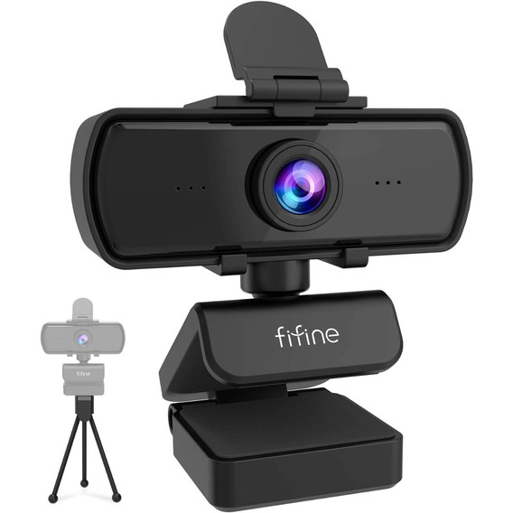 Fifine K420 Webcam 1440p 2k Cámara Web Profesional Y Tripode