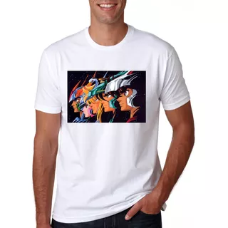 Playera Unisex Saint Seiya Anime Caballeros Del Zodiaco