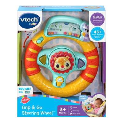 Vtech Grip & Go Volante Interactivo Luz Y Sonidos Sterring