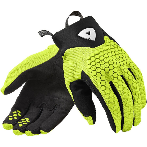 Guantes Para Moto Revit Massif Certificados Originales Neón Talla XL