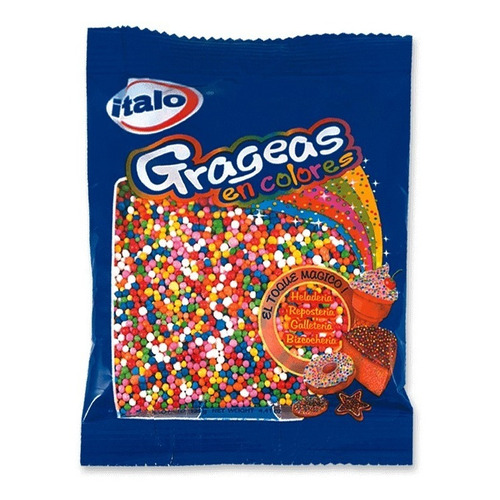 Grageas De Colores Italo 500gr - G