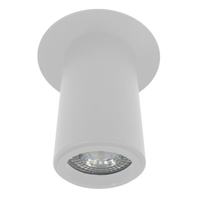 Spot Plafon Monovolumen Blanco Aluminio Dicro Gu10 3009/p 