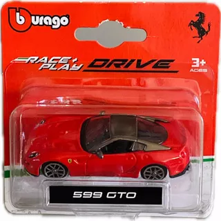 Burago Ferrari 599 Gto Rojo Race + Play 1:64 | 2023