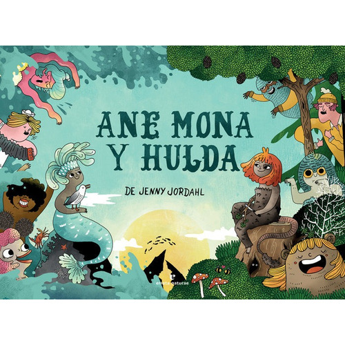 Ane Mona Y Hulda, De Jordahl, Jenny. Editorial Errata Naturae Editores, Tapa Dura En Español