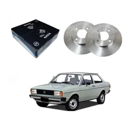 Disco Freio Dianteiro Voyage 1.5 1.6 1982 A 1986
