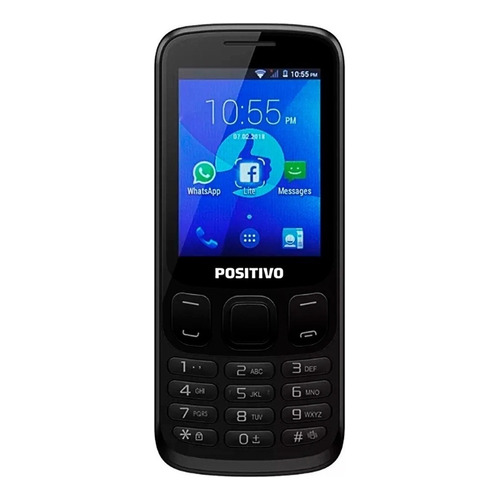 Positivo P70 Dual SIM 512 MB  negro 256 MB RAM