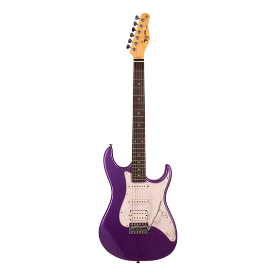 Guitarra eléctrica Tagima TW Series TG-520 de tilo metallic purple metalizado con diapasón de madera técnica