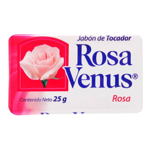 Jabón Tocador Rosa Venus 25g