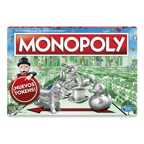 Juego De Mesa Monopoly Clásico Hasbro