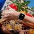 Smart Watch Xion X-swatch77 Caja Plateado Malla Azul marino