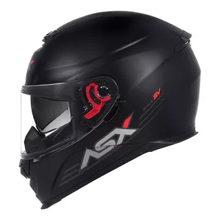 Capacete Asx Eagle Sv Solid Preto Fosco Masculino/feminino