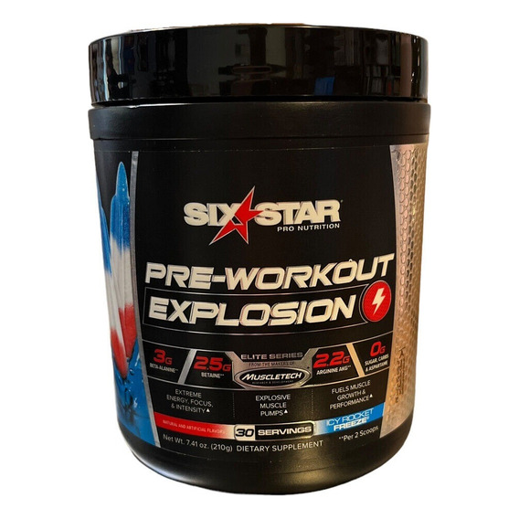 Six Star Explosion Pre Workout