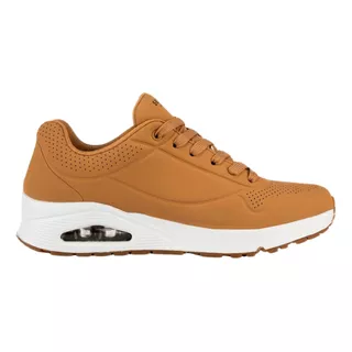 Tenis Skechers Hombre Stand On Air 52458tan Con Aire Comodos