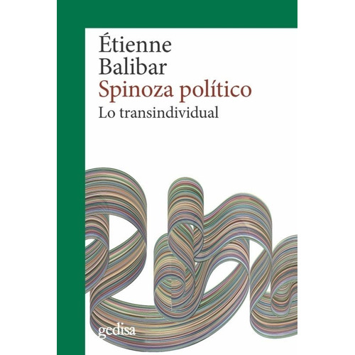 Libro Spinoza Politico /etienne Balibar
