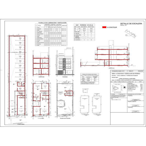 Dibujante Autocad Cadista Plano Municipal Plano Unico