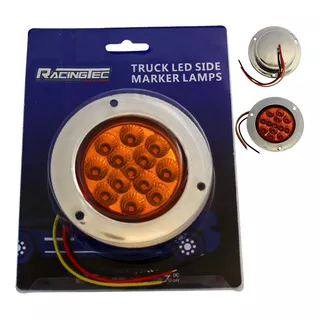 Plafon 2.5¨ 13 Led's Ambar Ideal Para Camion