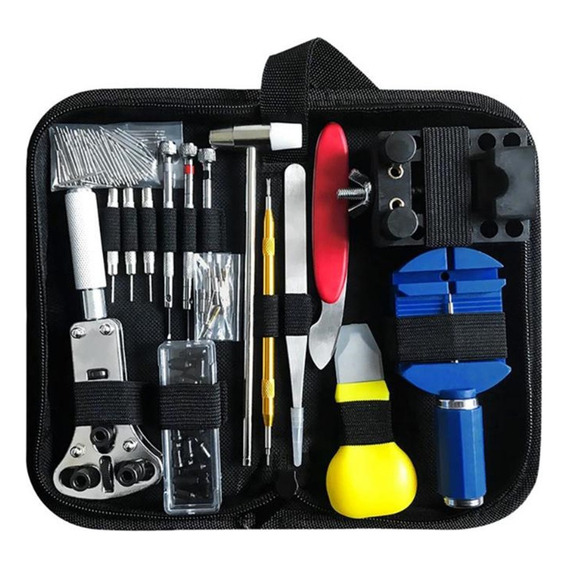 Kit De Herramientas De Reparación P/relojero/joyero 147 Pzs.