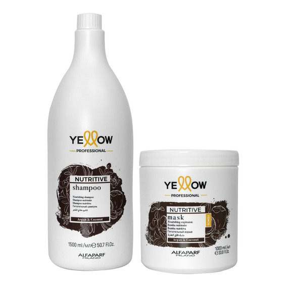 Yellow Nutritive Shampoo 1500 Ml + Mascarilla 1000 Ml