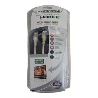 Cable Monster Hdmi 6ft  1.82 M High Speed 
