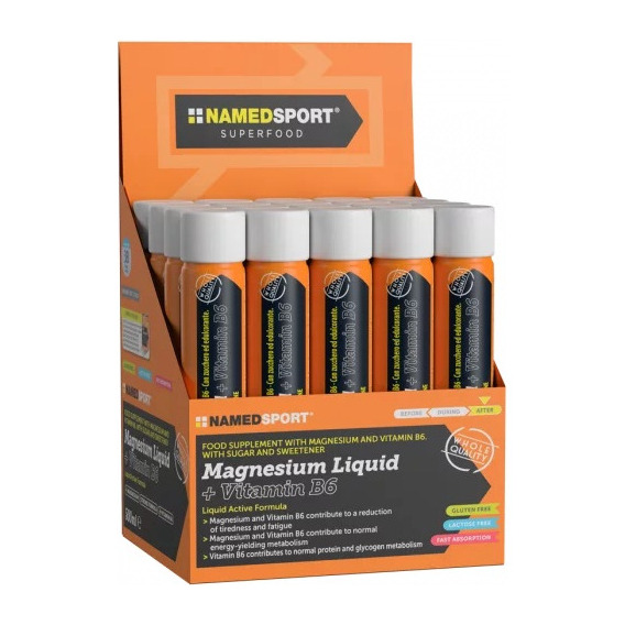 Shot Namedsport Magnesio Líquido + Vitamina B6