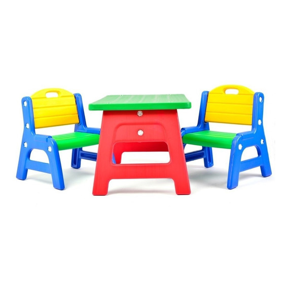 Mesa Y Sillas Infantiles Mesa Infantil Con 2 Sillas Me