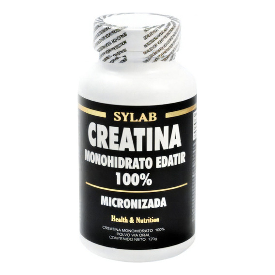 Creatina Monohidrato Edatir 120 G Sabor Sin sabor