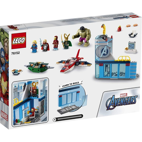 Lego 76152 Marvel Avengers Loki Hulk Thor Iron Man 223 Pzas