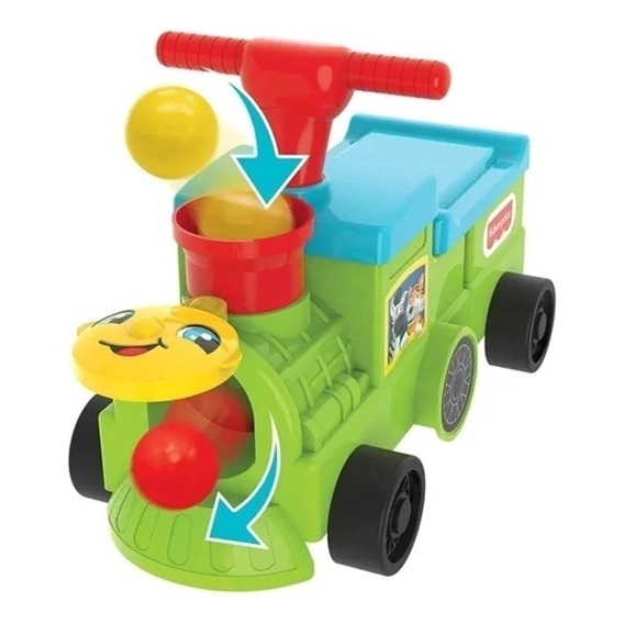 Andador Fisher Price Pata Pata Tren Tootin Verde O Rosa