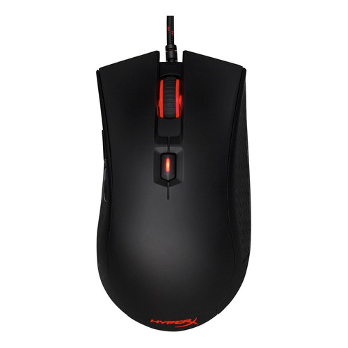 Mouse gamer de juego HyperX  Pulsefire FPS negro