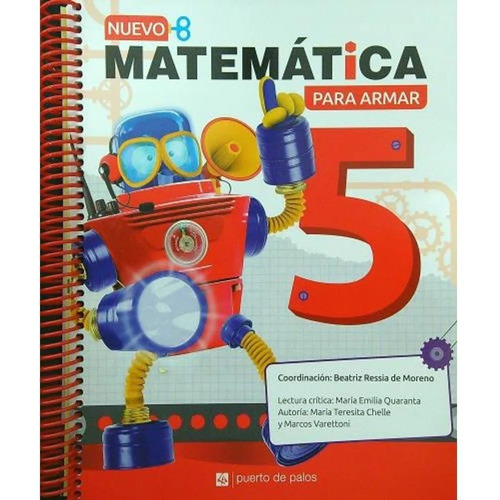 Nuevo Matematica Para Armar 5 - B. Ressia - Puerto De Palos