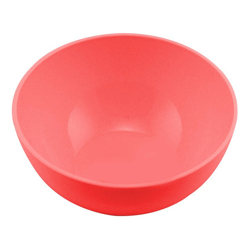 Ensaladera Bowl Carol Plástico Irrompible Colores 23 Cm Color Rojo