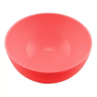 Ensaladera Bowl Carol Plástico Irrompible Colores 23 Cm Color Rojo