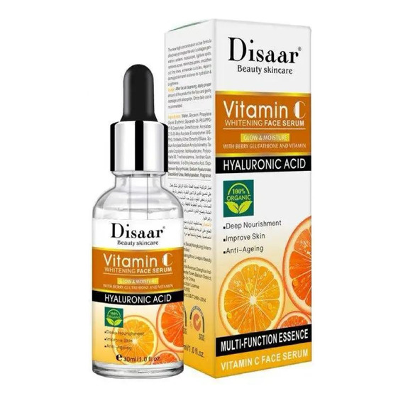 Serum Vitamina C + Acido Hialuronico 30ml 