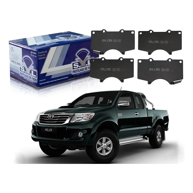 Pastilha Freio Dianteira Hilux 3.0 2010 A 2011