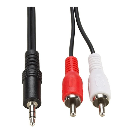 Cable Plug 3.5mm A 2 Rca 1.5 Metros - Tecnomati