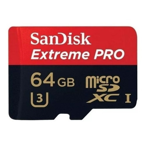 Memoria Micro Sd Sandisk Extreme Pro 64gb 200 Mb/s