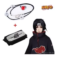 Set Cosplay Akatsuki - Itachi - Naruto Banda +anillo+collar