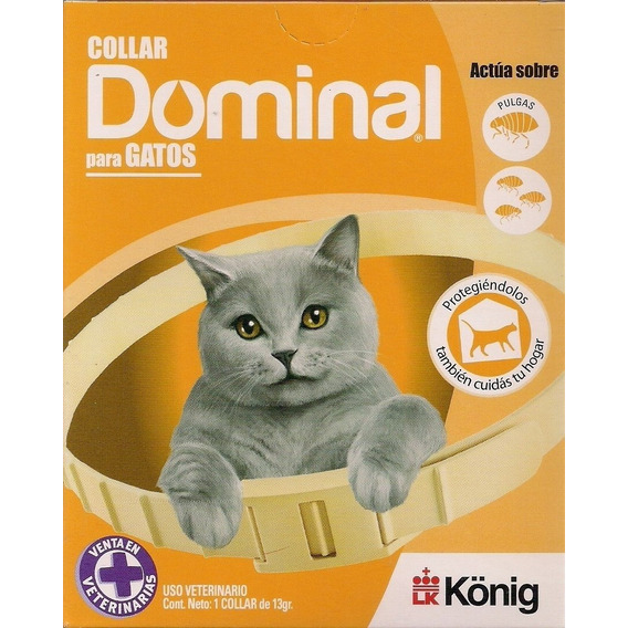 Collar Antipulgas Para Gato Dominal