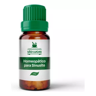 Remédio Homeopático Para Sinusite 20g