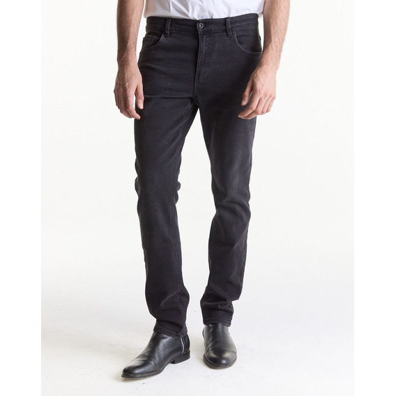 Jean 268 Regular Fit Negro Para Hombre Equus 2024