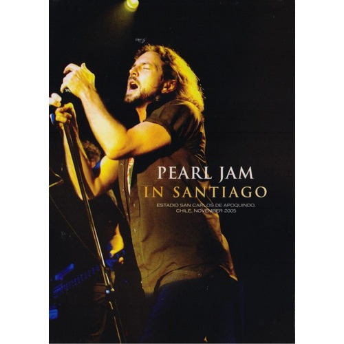 Pearl Jam Live In Santiago Estadio San Carlos Concierto Dvd