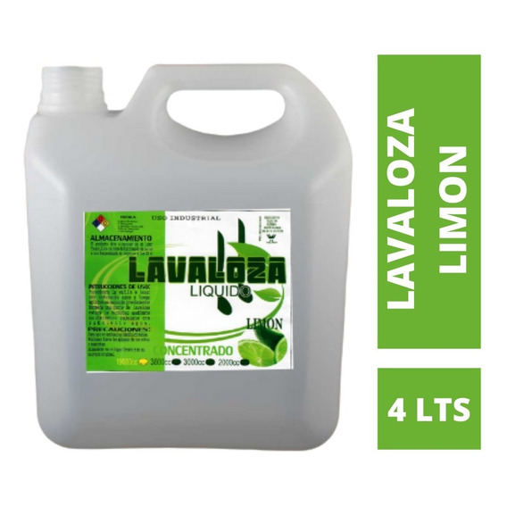 Lavaloza  4 L Limon Concentrado - L a $4655