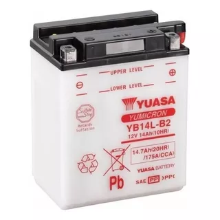 Bateria Motos Yuasa Yb14l-b2 12v 14ah Vzh Srl