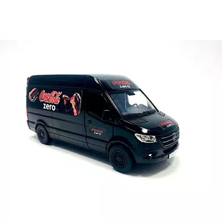 Mercedes-benz Sprinter Coca Cola Z1:48 Kinsmart 13x5.5x4.5cm